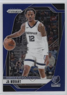 2024-25 Panini Prizm Blue Prizm 37/199 Ja Morant #64 1d0h