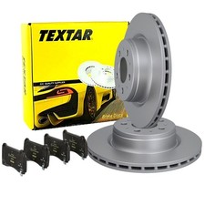 TEXTAR Bremsscheiben 320mm Beläge Vorne für TESLA 3 5YJ3 Y 5YJY ohne Sportpaket