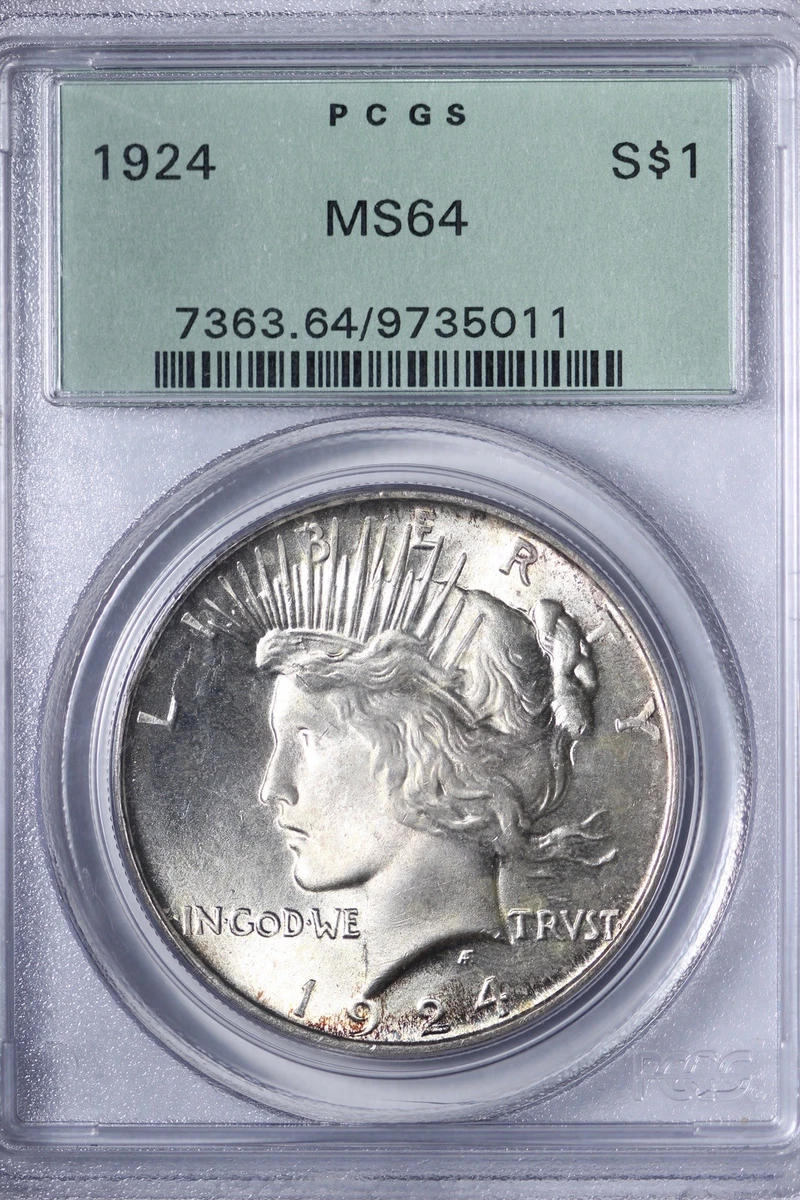 1924 Peace Dollars for sale | eBay