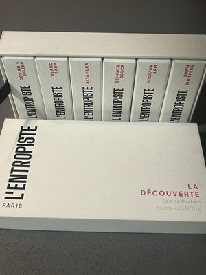 L'Entropiste Discovery Set Of Six / 2 ml New In Box