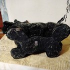 Scotty Dog Scottish Terrier Figure 12.5"  L 10.5" Tall 5" W  Figurine Resin — photo 4