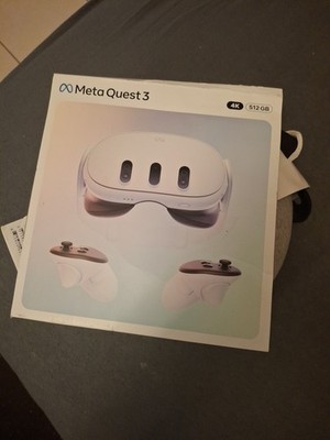 für Meta Quest 3 512GB, Stabile Aufbewahrungsbox, Original, OGV, Neu/unbenutzt
