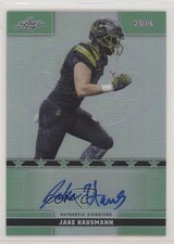2016 Leaf US Army All-American Bowl Green Prismatic 6/7 Jake Hausmann Auto 2u6