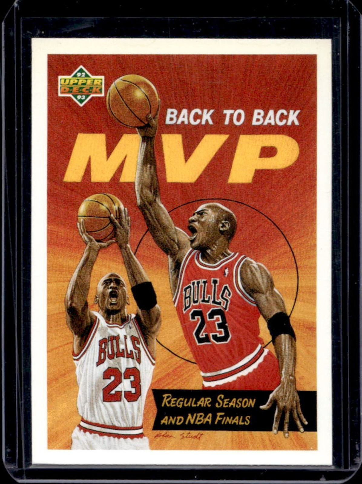 1992-93 Upper Deck Michael Jordan SP #67 Bulls