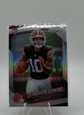 2025 Panini Prizm - Rookies Quinshon Judkins #313 Silver Prizm (RC)