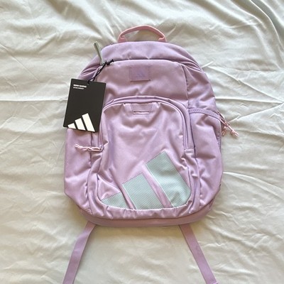 Adidas Purple Midway Backpack w/ Bottle Pocket, Padded Straps