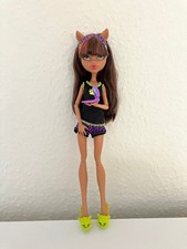 Monster High Todmüde Puppe Clawdeen Wolf Dead Tired Unbespielt