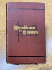 Bible Witness nad Review Vol. 2 1878 Pub. date