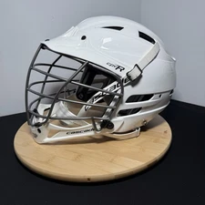 Cascade CPV-R Adult Lacrosse Helmet - White Adjustable -Facemask Chinstrap M/L