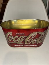 Coca Cola Metal Bin