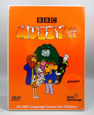 BBC Muzzy Level II Spanish Language Course DVD For Children - Contents Sealed