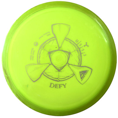 Axiom Discs Neutron Defy 176g Scaled Dayglow Green Distance Driver Used