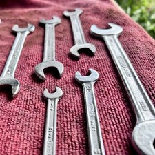 9pc GEDORE Open End/Combination Wrenches Wrench Set Lot, SAE ,🔧 FREE SHIPPING