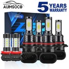 For Ford Explorer 2011-2015 LED Headlight High & Low Fog Light Bulbs Upgrade Kit