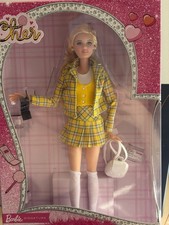 Mattel Barbie Signature Clueless Cher Collector Doll Yellow Plaid Outfit