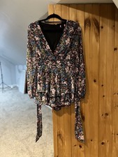 Bardot Floral Mini Dress Size Medium