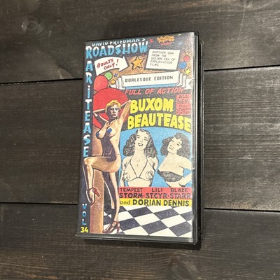 Irving Klaw, Eric Stanton, Buxom Beautease, Tempest Storm Something Weird VHS