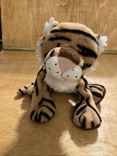 Plush Stuffed Bengal Tiger 9-inches
