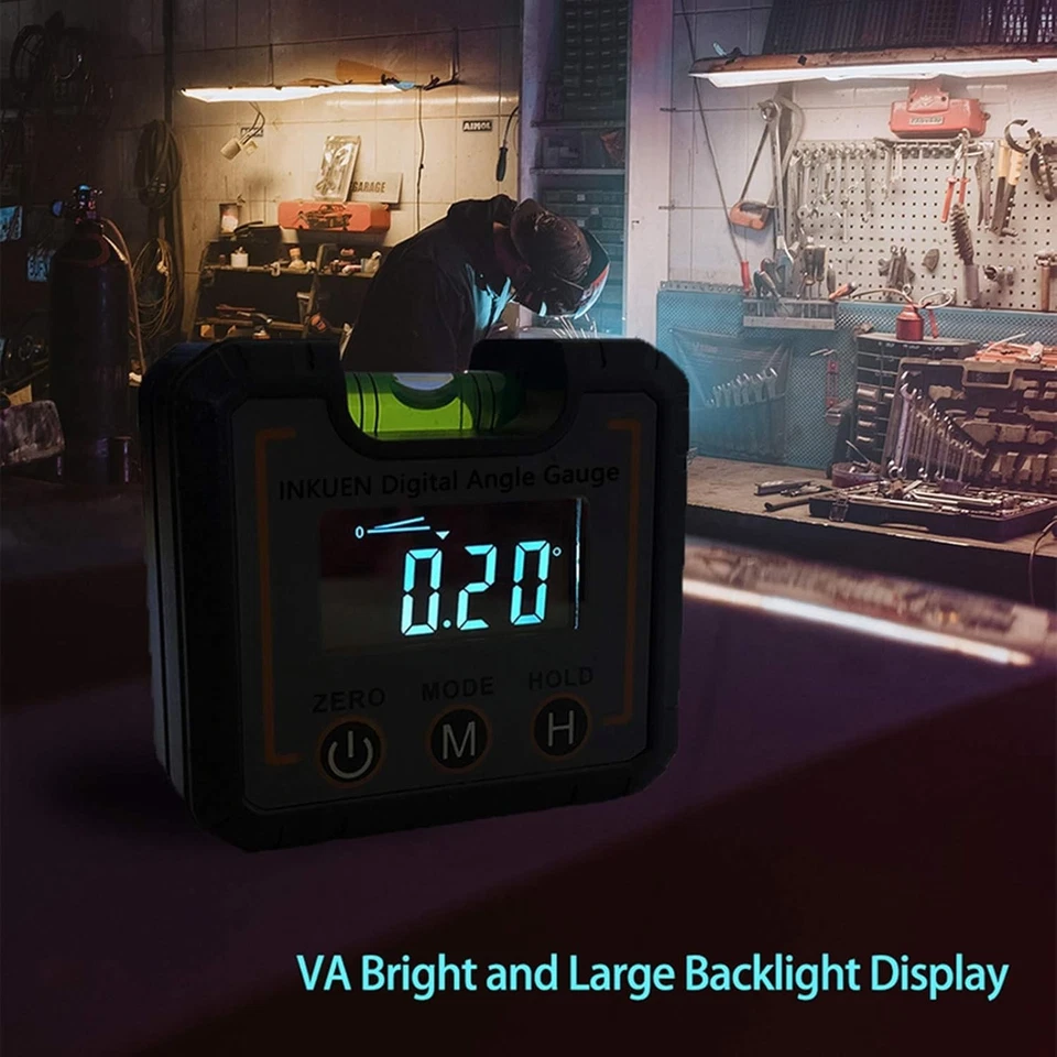 Medidor De Ángel De Nivel Digital Mini Caja De Nivel De Buscador De Ángel NUEVO Foto 2 de 4