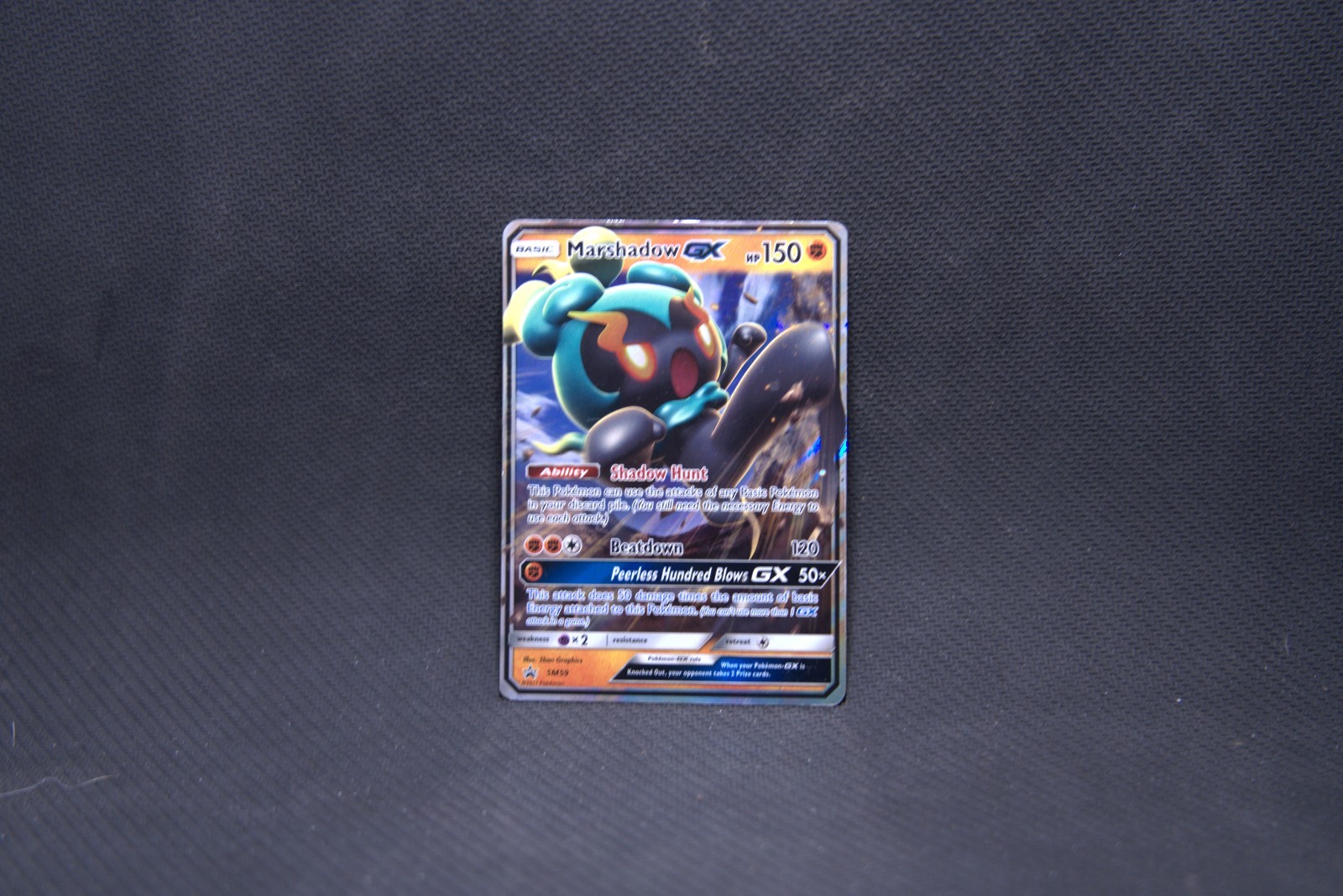 2017 Pokemon Marshadow GX #SM59 Ultra Rare Black Star Promo LP