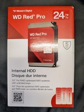 Western Digital WD Red Pro 24TB WD240KFGX NAS Pro HDD BRAND NEW FACTORY SEALED