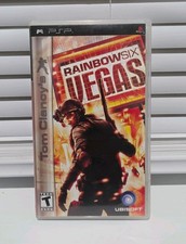 Tom Clancy's Rainbow Six Vegas Sony PSP Game With Manual