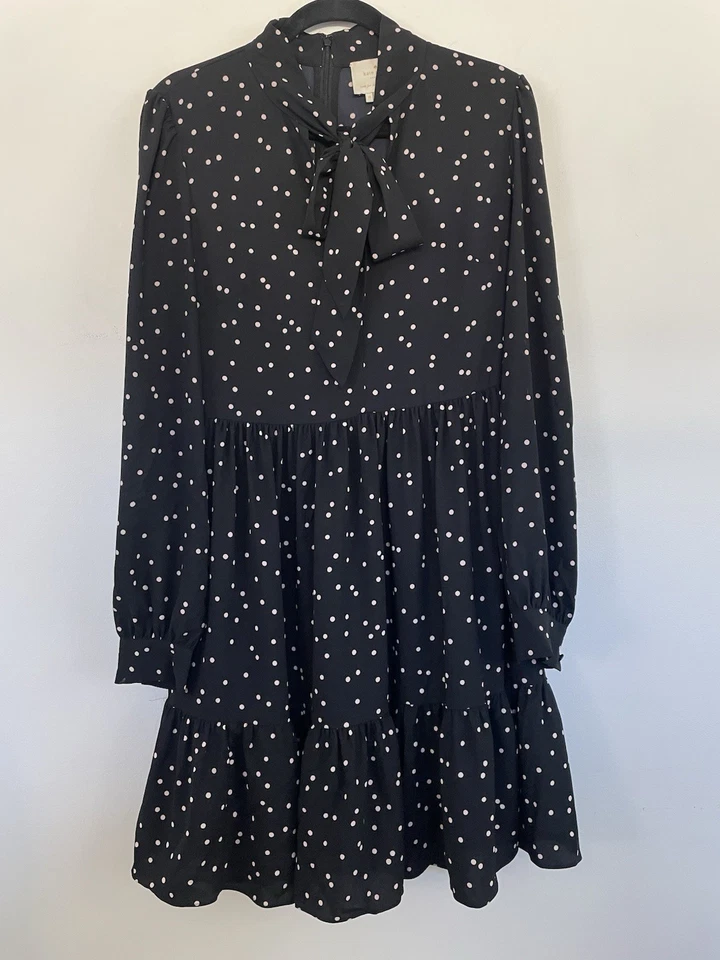 Vestido camisero Kate Spade Scatter Dot - Talla 10 Foto 2 de 4