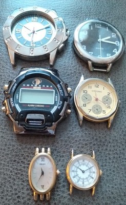Citizen, Seiko, Alberto Fioro, Ottimo, Quartz X6 Men's /Womens watches for parts