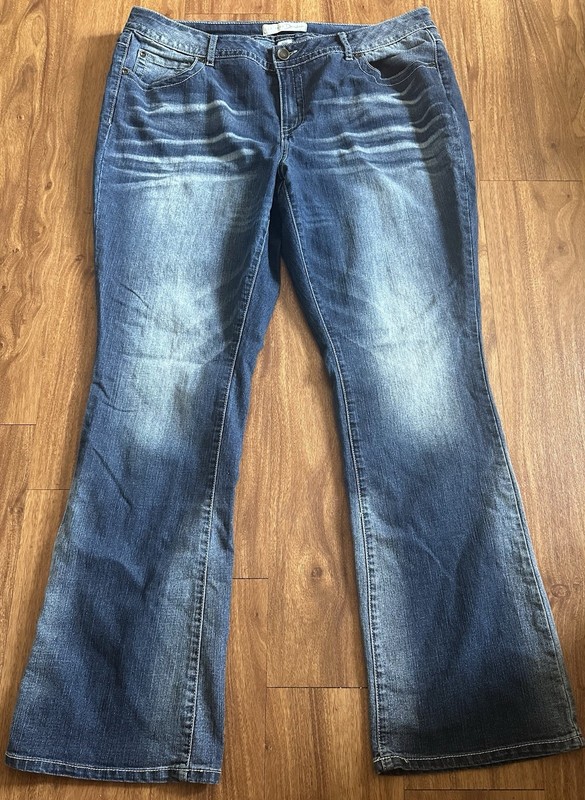 est 1946 denim jeans 16 W Curvy 