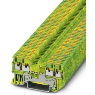 1Pc PHOENIX CONTACT - IC 3208333 Term Block DIN Rail Ground Push-InConn 3.5