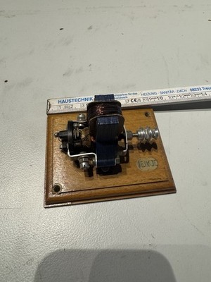 Seltener Kleiner Motor E.K.T. DDR Ekt Dresden Funktion Geprüft Original