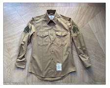 Chemise USMC Marine Sgt veste casque pantalon Iwo Guam Guadalcanal Airborne