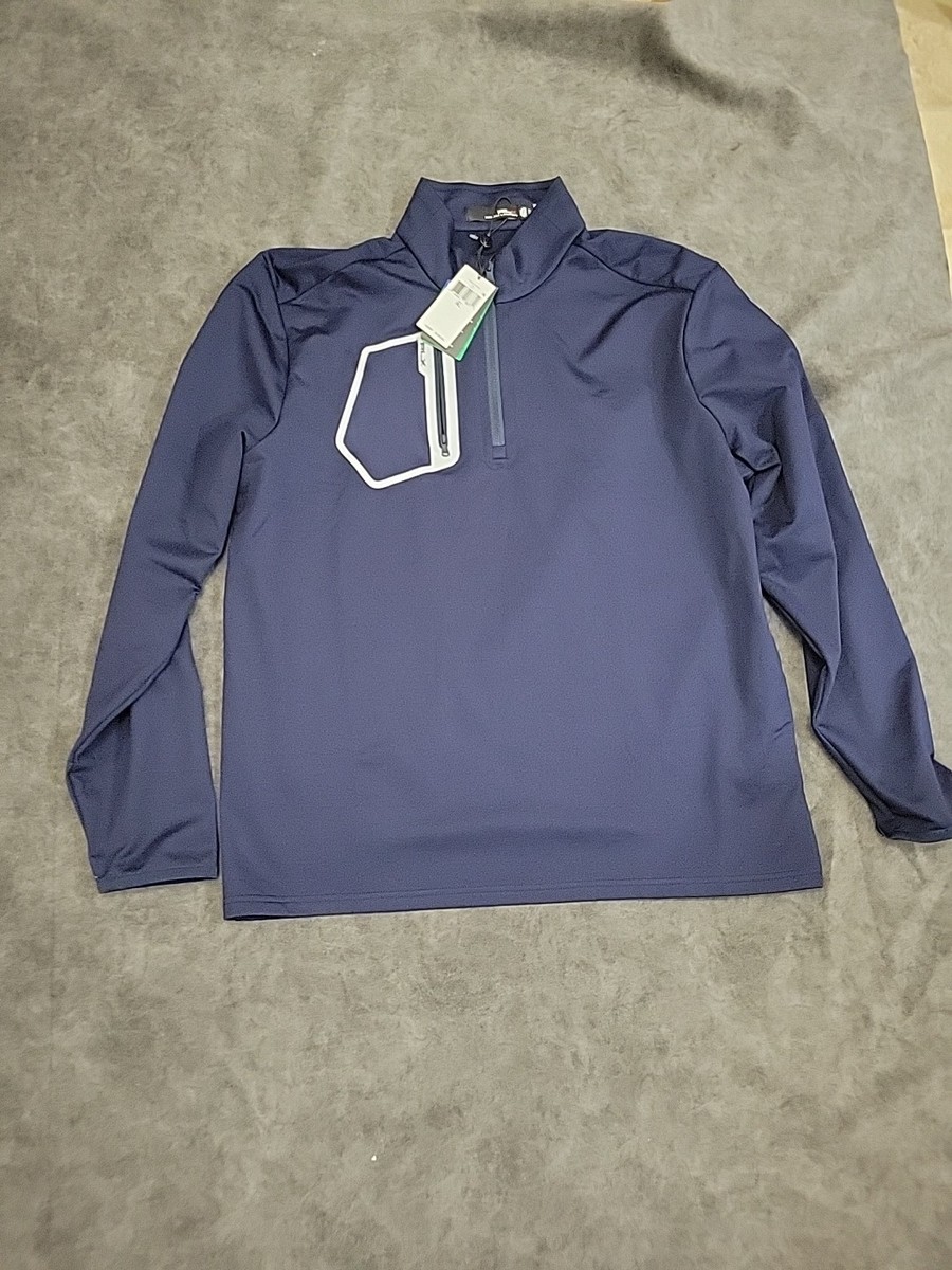 RLX Ralph Lauren US OPEN ハーフジップ プルオーバー RLX Golf U.S. Open Performance Jacquard Pullover | PGA TOUR Superstore