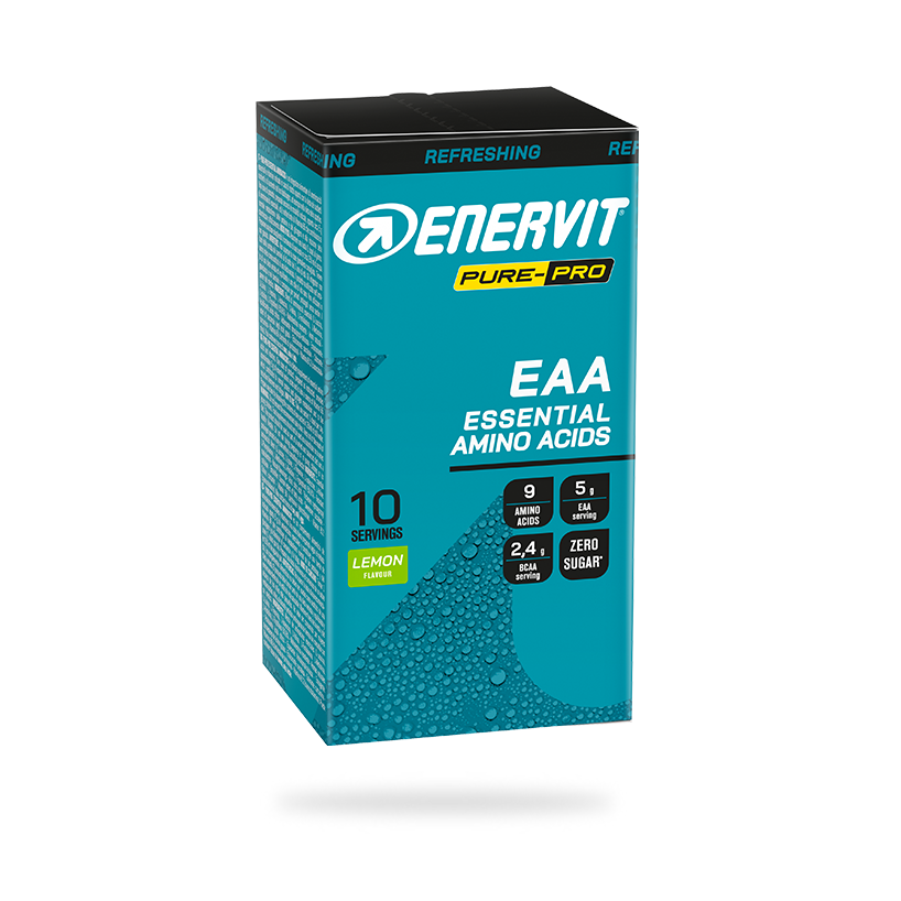 Enervit Pure Pro Eaa Integratore Di Aminoacidi Gusto Limone 10 Bustine - Immagine 2