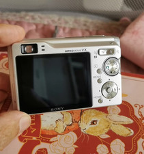 Sony Cyber-shot DSC-W80 Digital Camera 7.2 MP 3x Optical Zoom Silver
