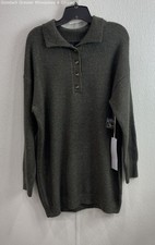 Lumiere Woman's Size S Olive Green Sweater Dress