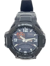 CASIO G-SHOCK Analog-Digital Black Rugged Rubber Excellent JAPAN