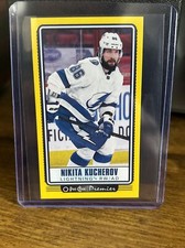 NIKITA KUCHEROV 2021-22 O-Pee-Chee Hockey OPC Premier Tallboys YELLOW BORDER