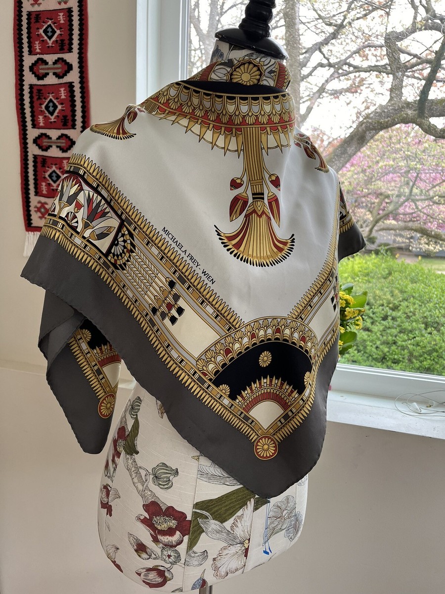 Michaela Frey Wien Silk Scarf | eBay