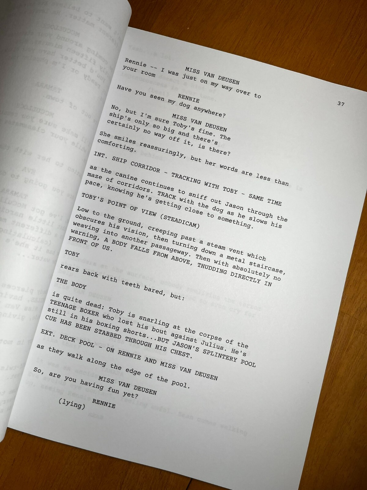 Manhattan Script Friday the 13th Part VIII: Jason Takes Manhattan Script Signed ...