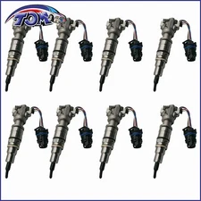 8X Fuel Injector For 2004-2007 Ford 6.0L Powerstroke Diesel 4C3Z9E527AA