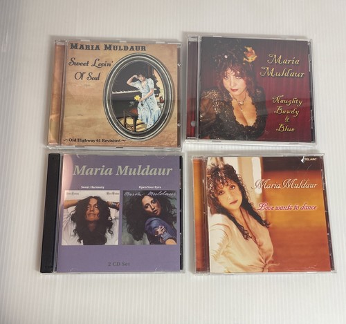 #D Maria Muldaur Cd Lot 15 Cd’s Jazzabelle Louisiana Love Call Heart Of Mine - Picture 8 of 13