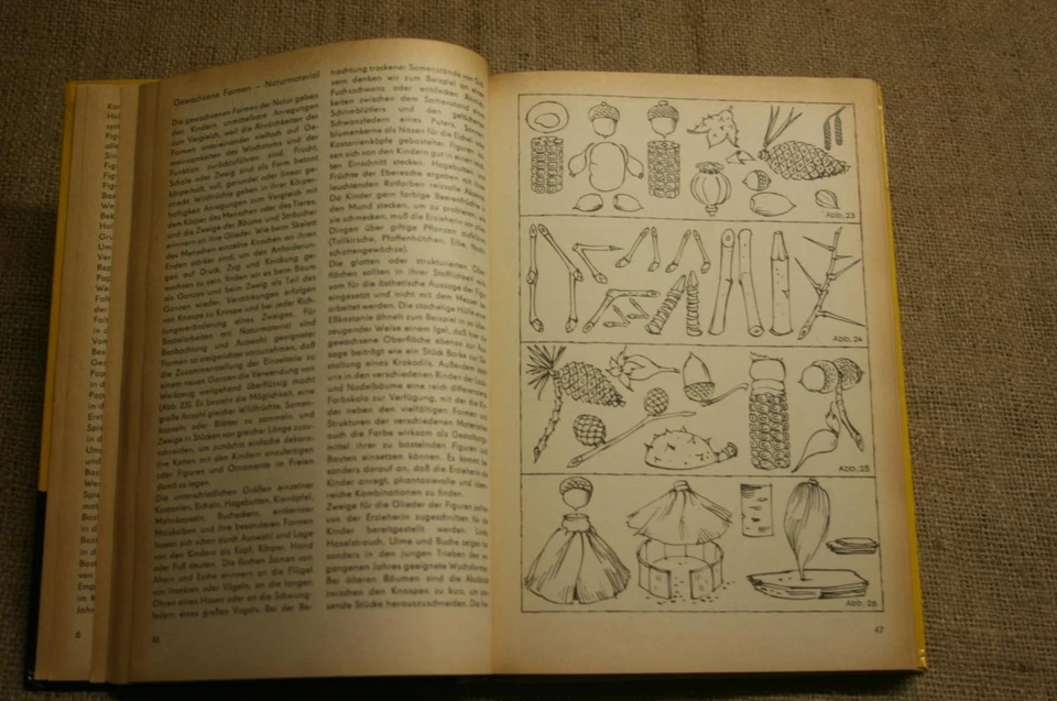 Libro fai da te RDT scuola materna opere lavori su carta legno cartone sughero 1978 - Immagine 3 di 4