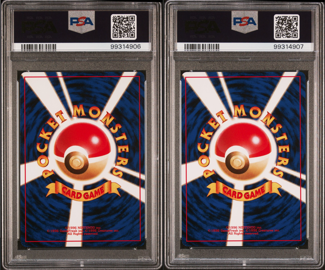 PSA 10 Sequential Set - Shellder and Cloyster Pokemon 1998
