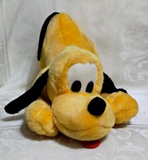 Vintage Disneyland Walt Disney World Pluto 12 Plush Stuffed Animal Toy