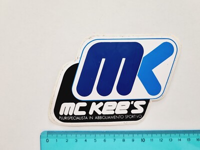 MK MC KEE'S SPORT STICKER STICKER STICKER VINTAGE 80s ORIGINAL