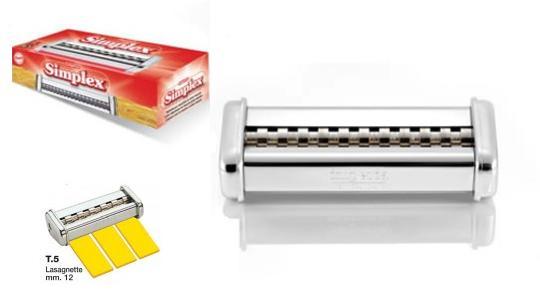 Accessorio 270 lasagnette Imperia macchina pasta 12 mm anche titania T 5 - Rotex