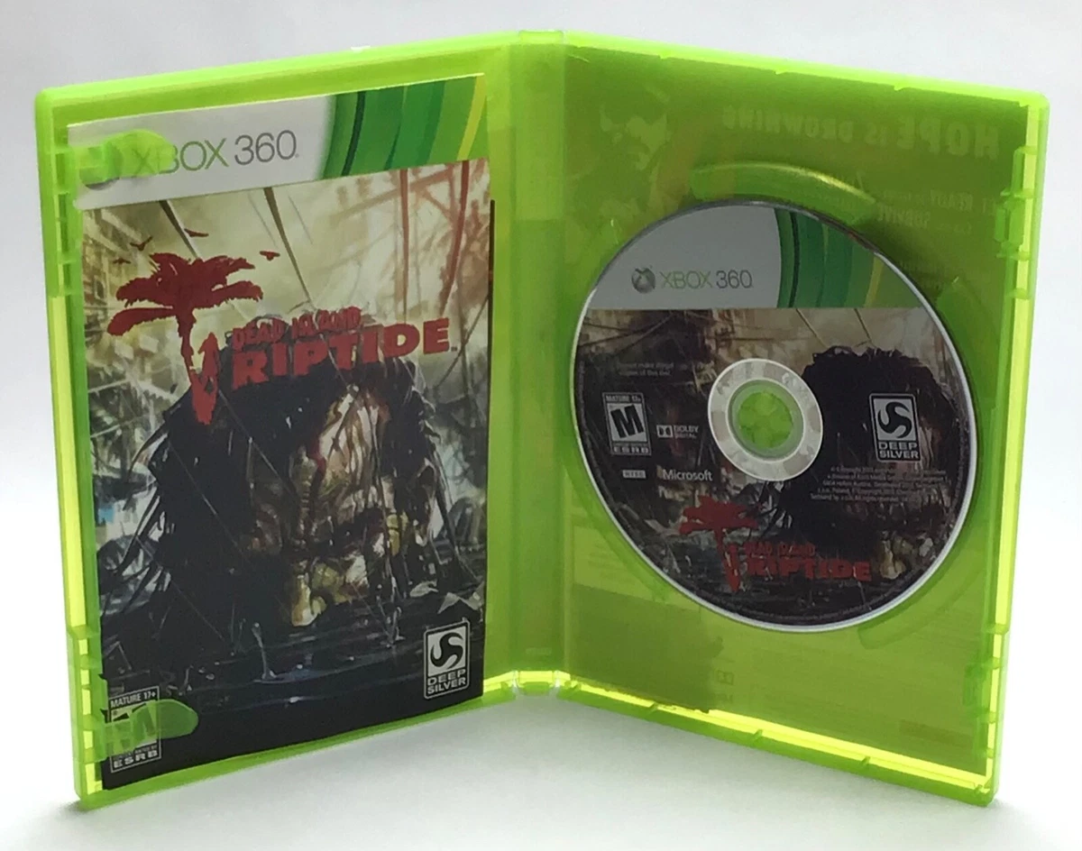 Xbox 360 Dead Island Riptide Special Edition Video Game Used With Manual