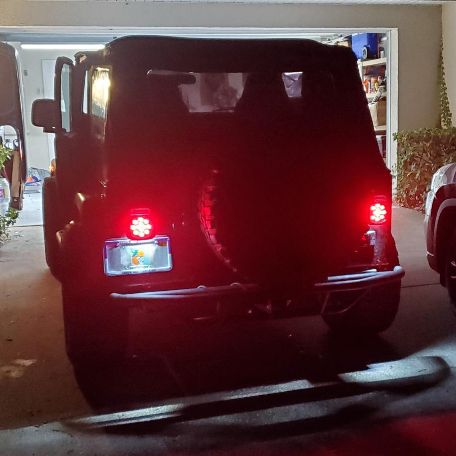 7inch LED Headlights + Tail Lights Set Combo 4X For Jeep Wrangler TJ 1997-2006