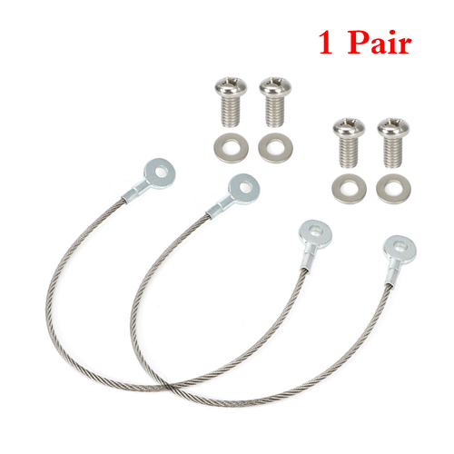 2 Pcs Cable Tailgate Hook 530450031 Fit Kawasaki Mule 3000 3010 4000